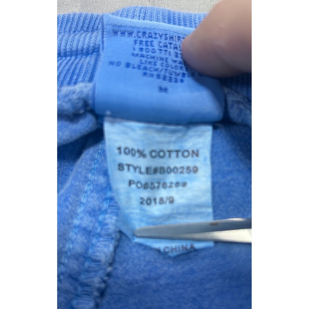 Crazy Shirts Mens Blue Hawaii Dyed Cotton Jogger Canton Pants Size M - Picture 7 of 10